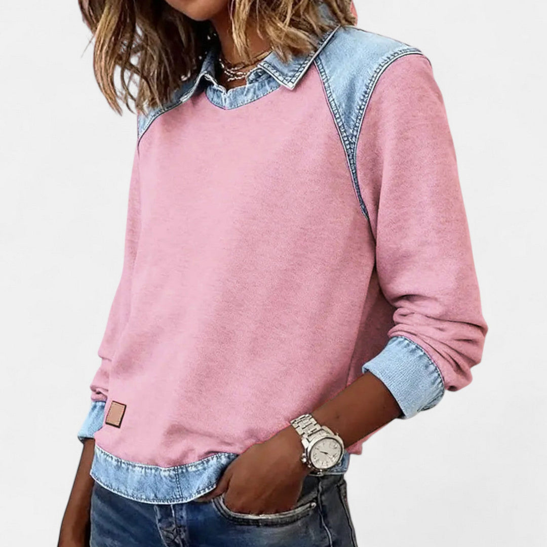 Regina™ | Trendy Long Sleeve Sweater
