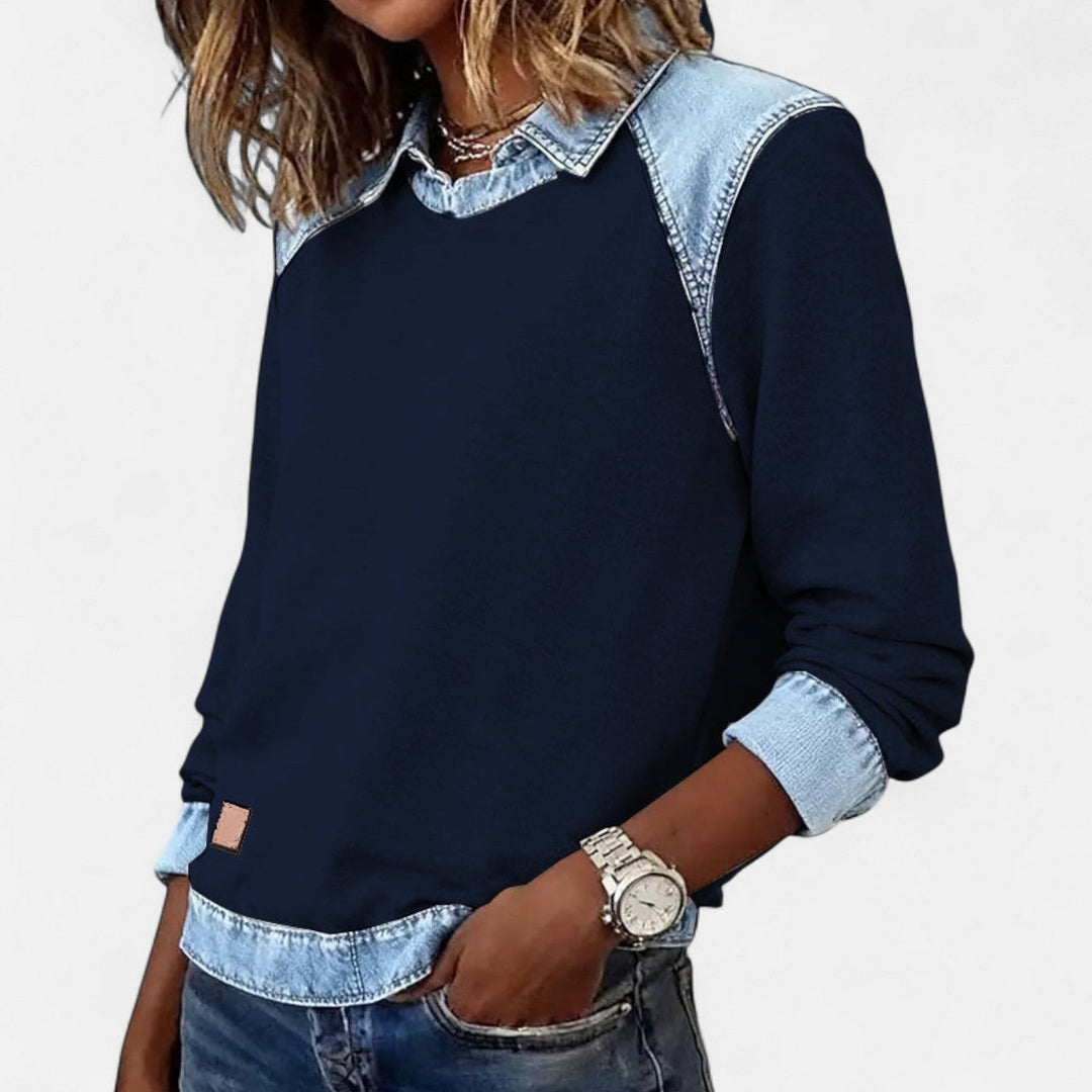 Regina™ | Trendy Long Sleeve Sweater