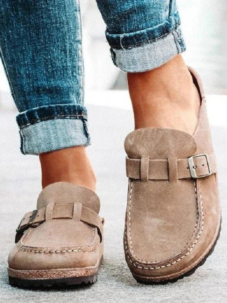 Helen | Women's Slip-On Loafer Clogs - Image 3