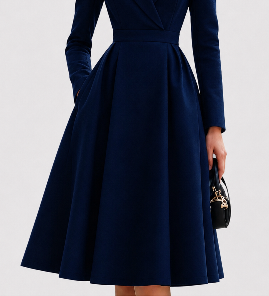 Talia™ | Tailored Fit Coat Dress