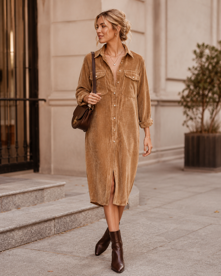 Elle | Fall Wedding Guest Dress