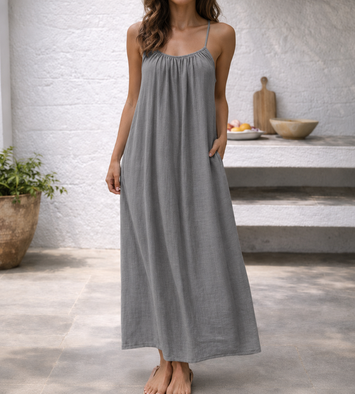 Lena | Women's Maxi Dress Spaghetti Strap Sundress