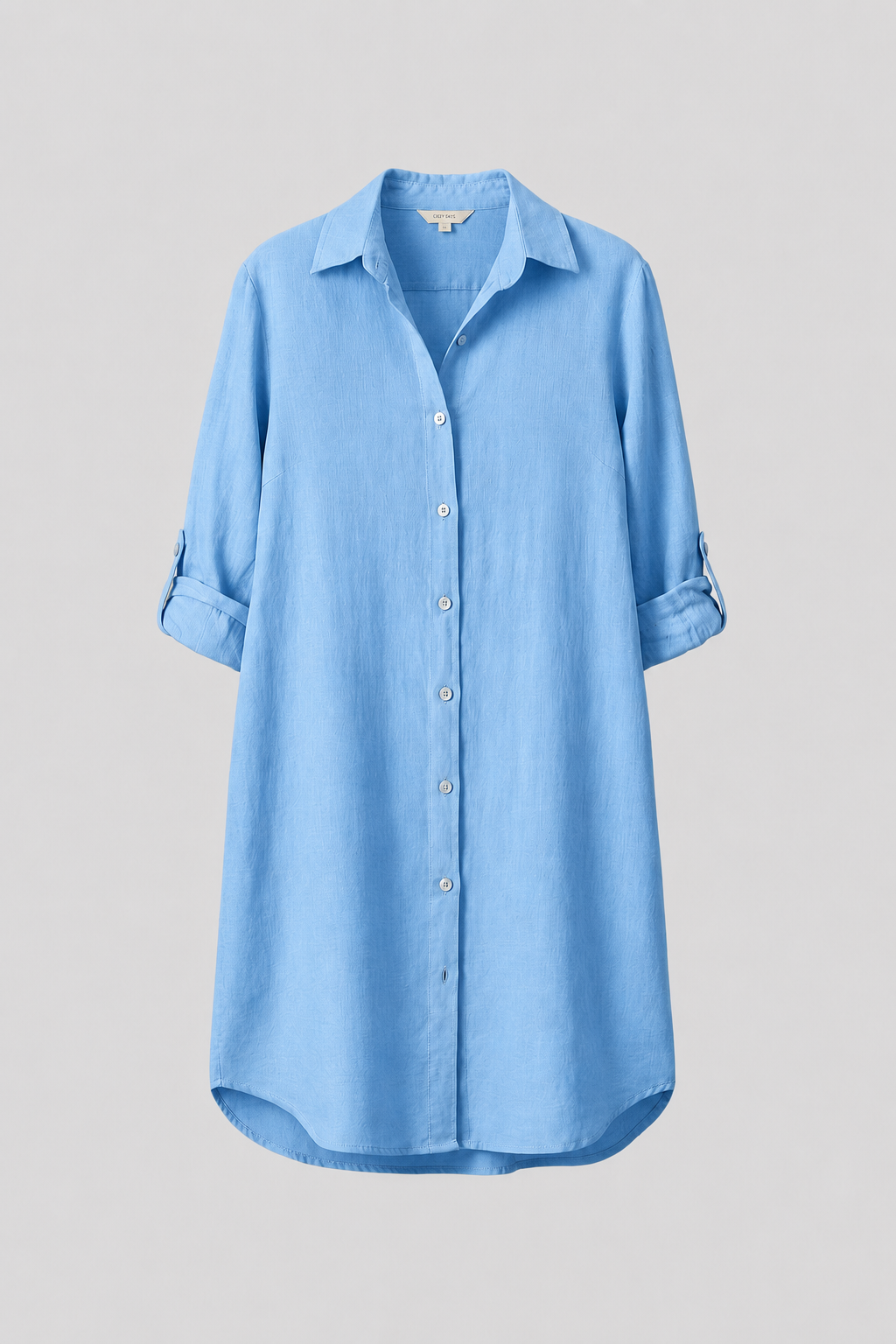 Saskia | Women's Long Sleeve Button Front Shirt Dress