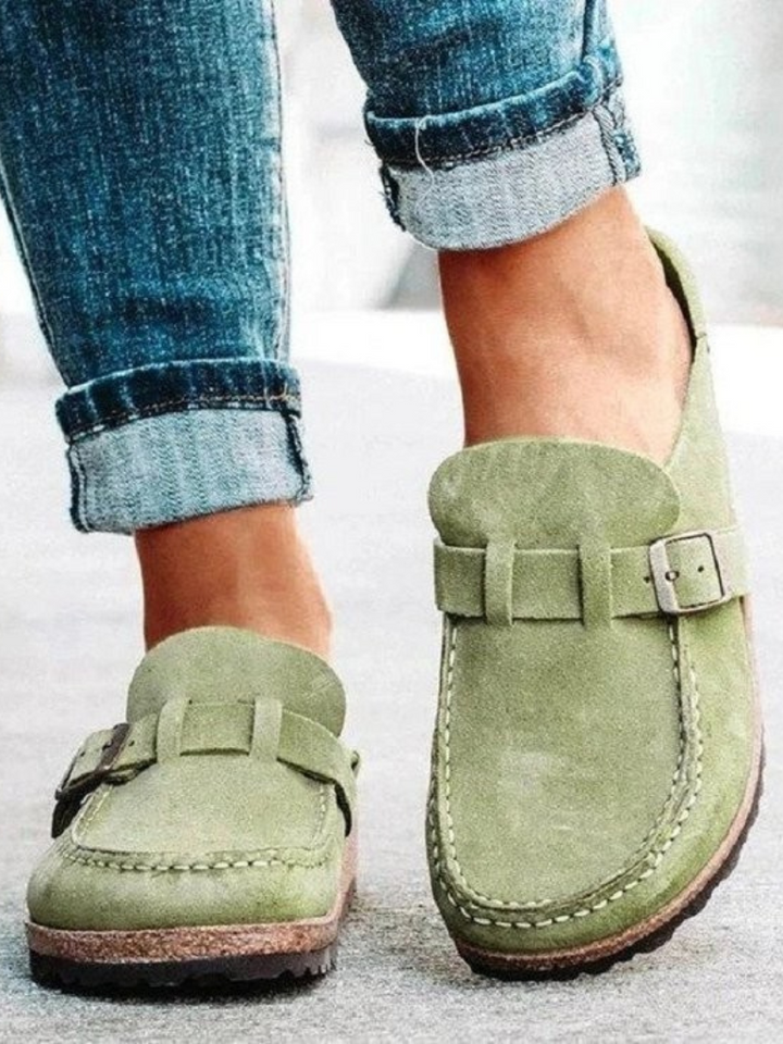 Helen | Women's Slip-On Loafer Clogs - Image 1