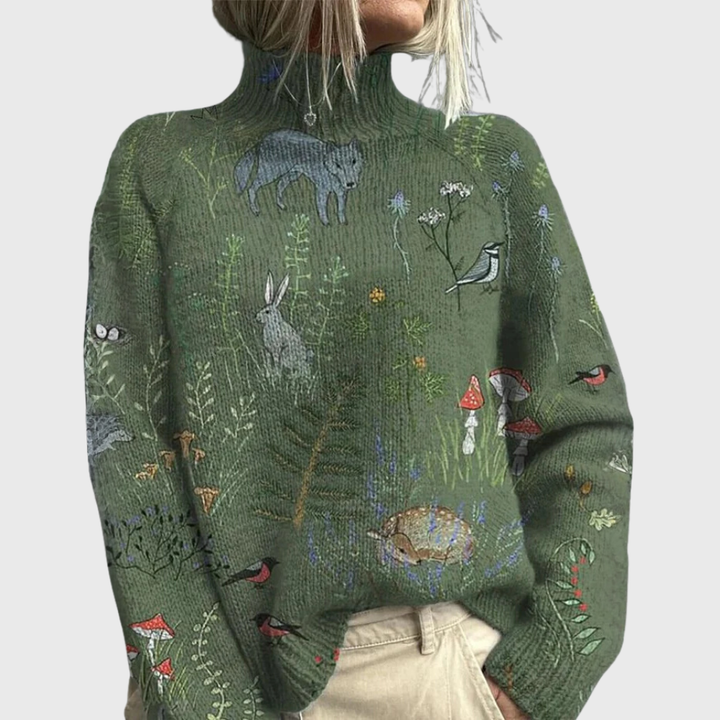 Caitlin | Warm Turtleneck Sweater