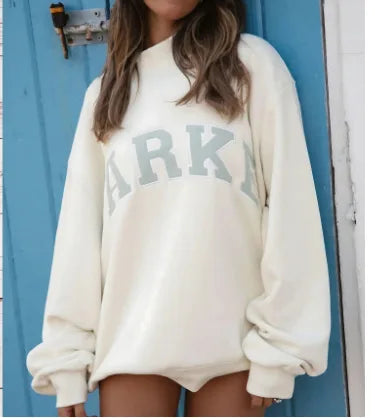 Cora | Gray printed Sweater