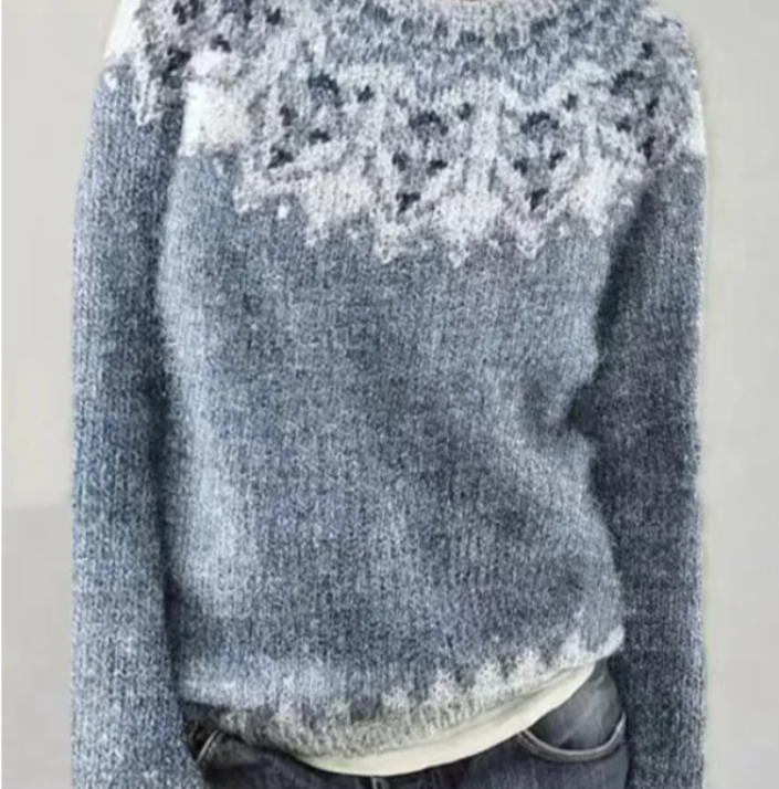 Arvine | Women's Nordic Knit Pullover Sweater