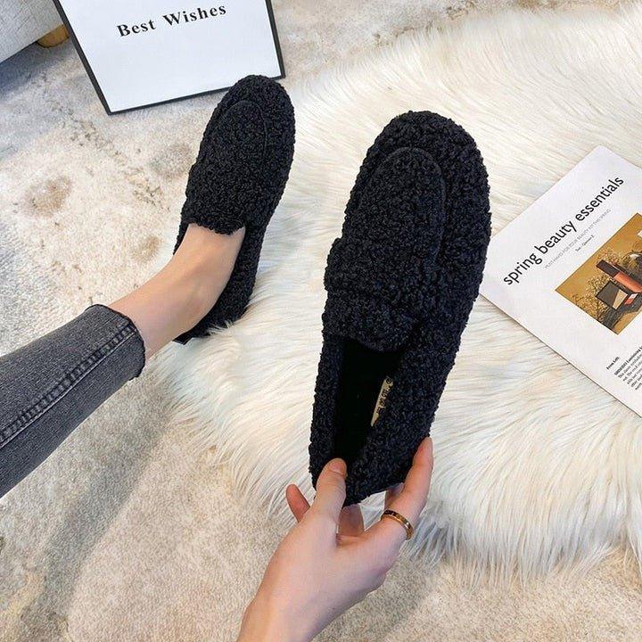 CloudMoc | Women's Fuzzy Loafer Flat - Image 6