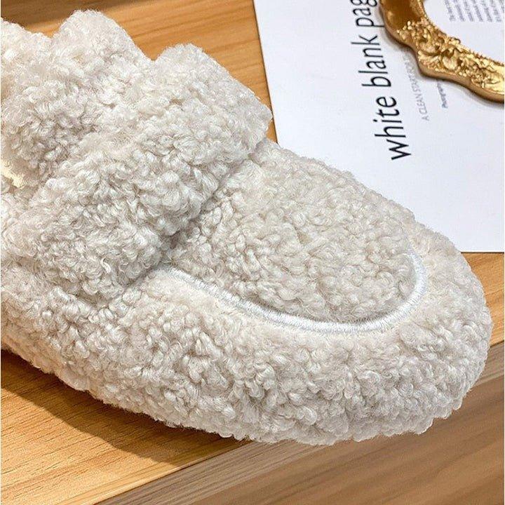 CloudMoc | Women's Fuzzy Loafer Flat - Image 4