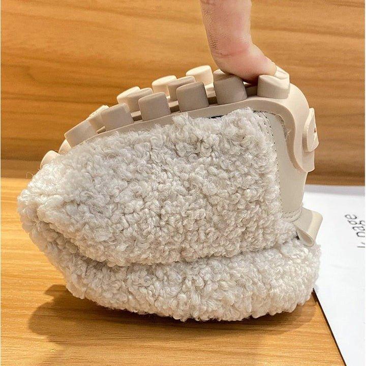 CloudMoc | Women's Fuzzy Loafer Flat - Image 3