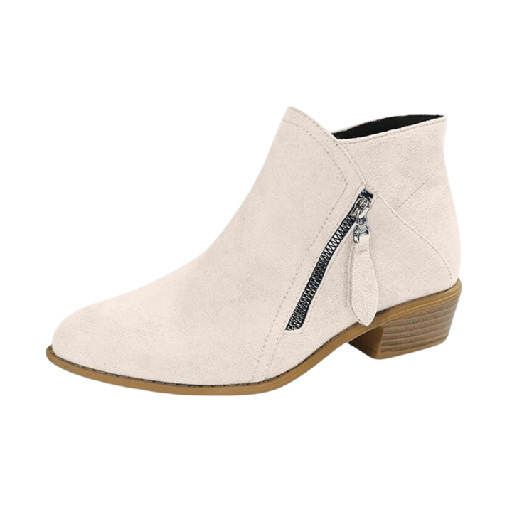 Bexley | Women's Ankle Boot with Tassel Zip Detail - Black - Image 5