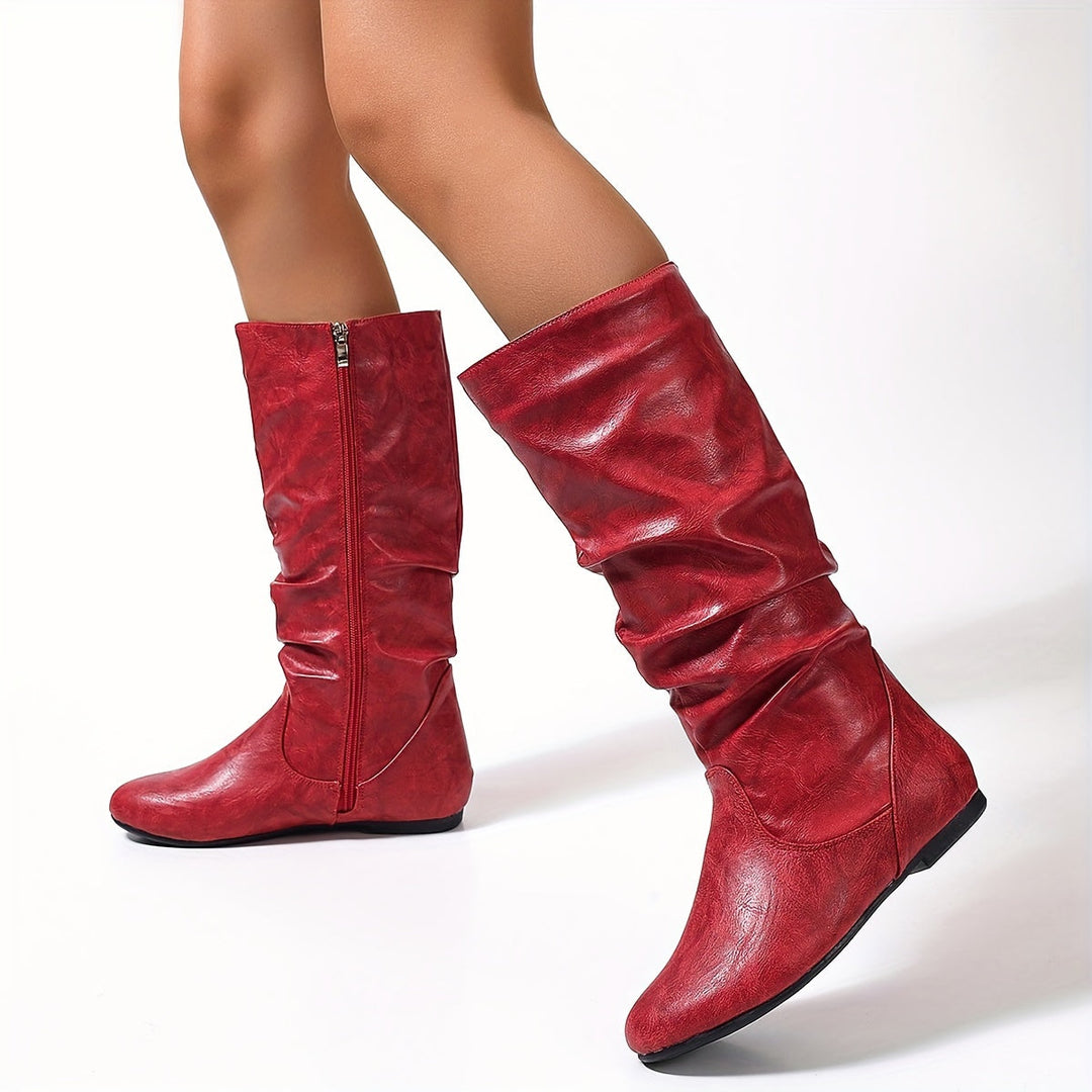 Bexley | Women's Knee High Boots in Brown - Brown - Image 12