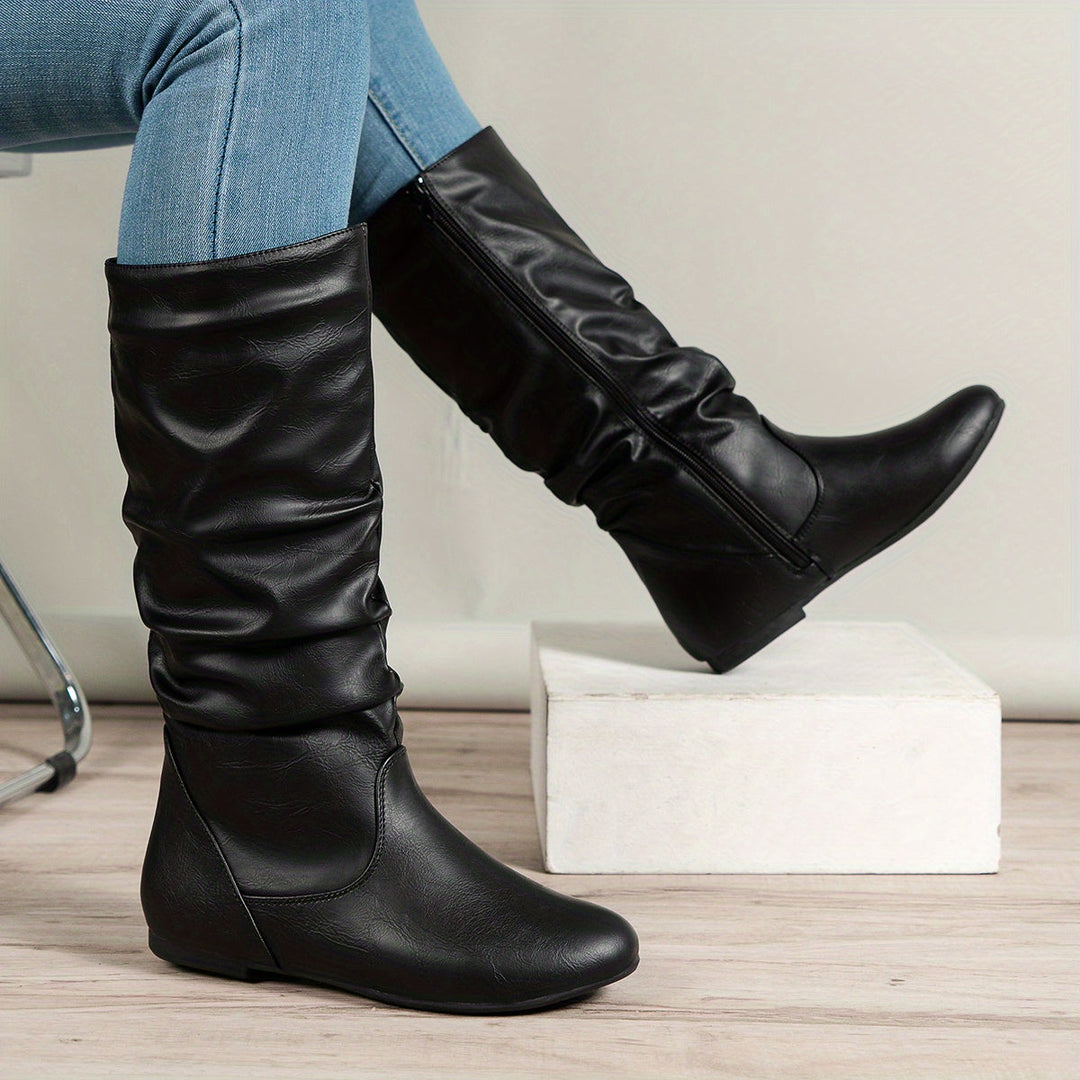 Bexley | Women's Knee High Boots in Brown - Brown - Image 4