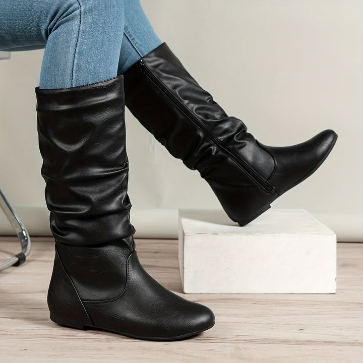 Bexley | Women's Knee High Boots in Brown - Brown - Image 9