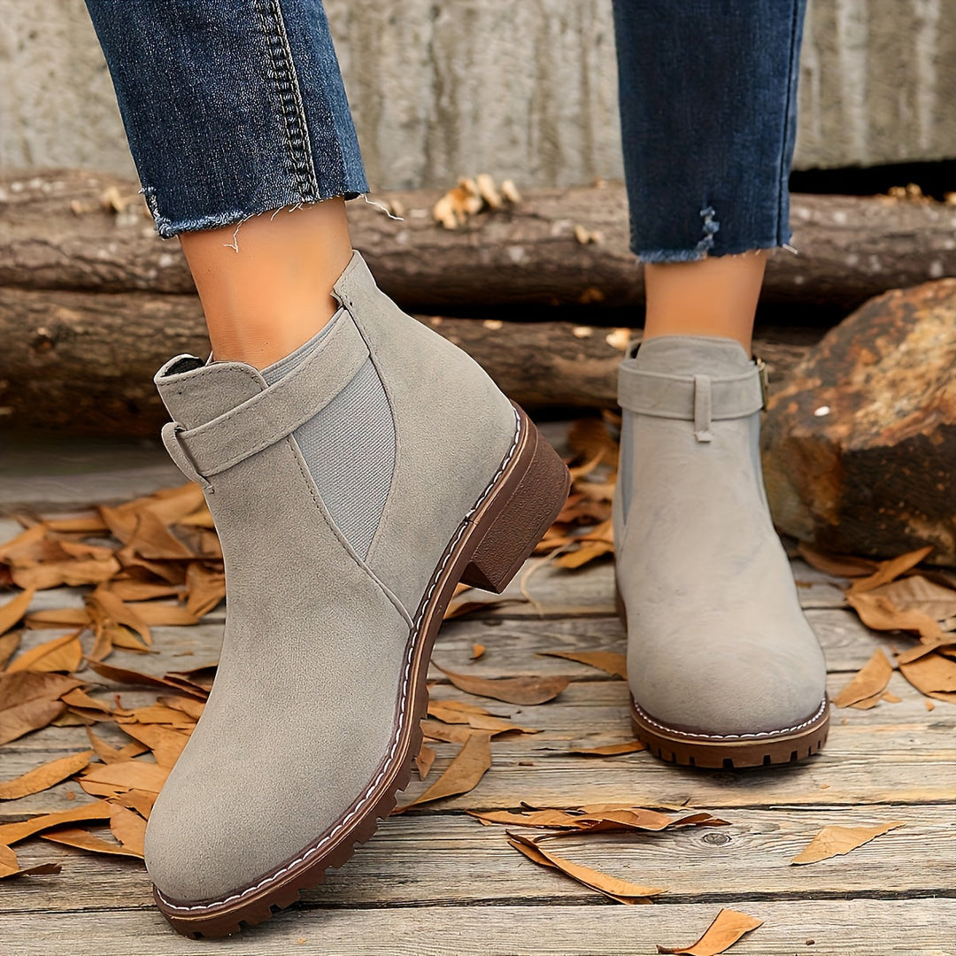 Brecken | Women's Chelsea Ankle Boots with Buckle, max 70 chars - Image 10
