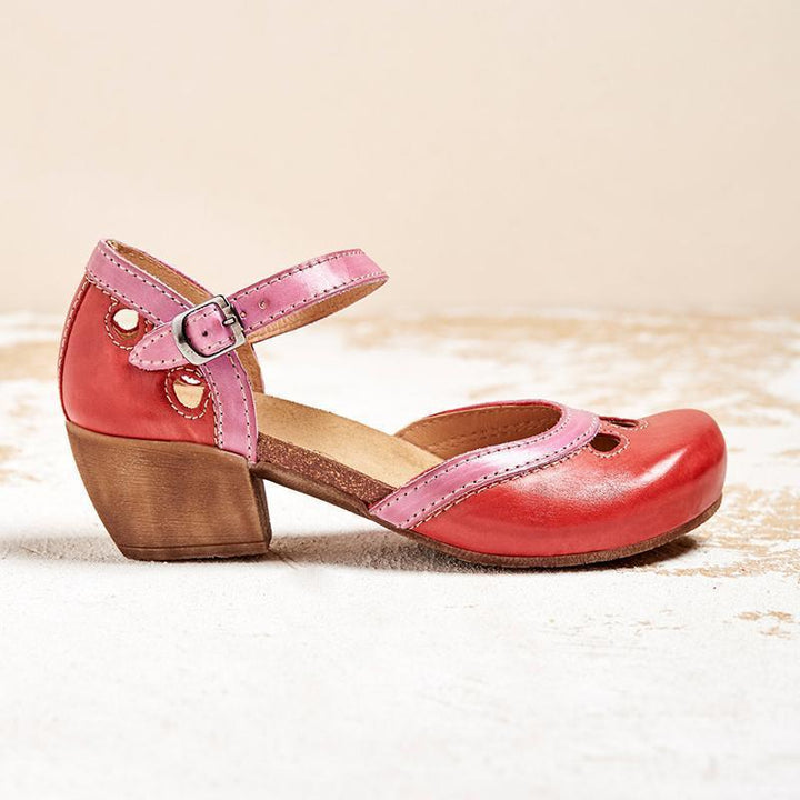 Charlotte | Women's Orthopedic Low Heel Flat Sandals