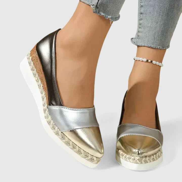Jennifer | Women's Cushioned Slip-On Loafers - Image 1