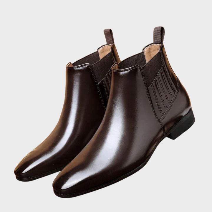 Marlowe | Women's Chelsea Ankle Boot in Dark Brown - Dark Brown - Image 8