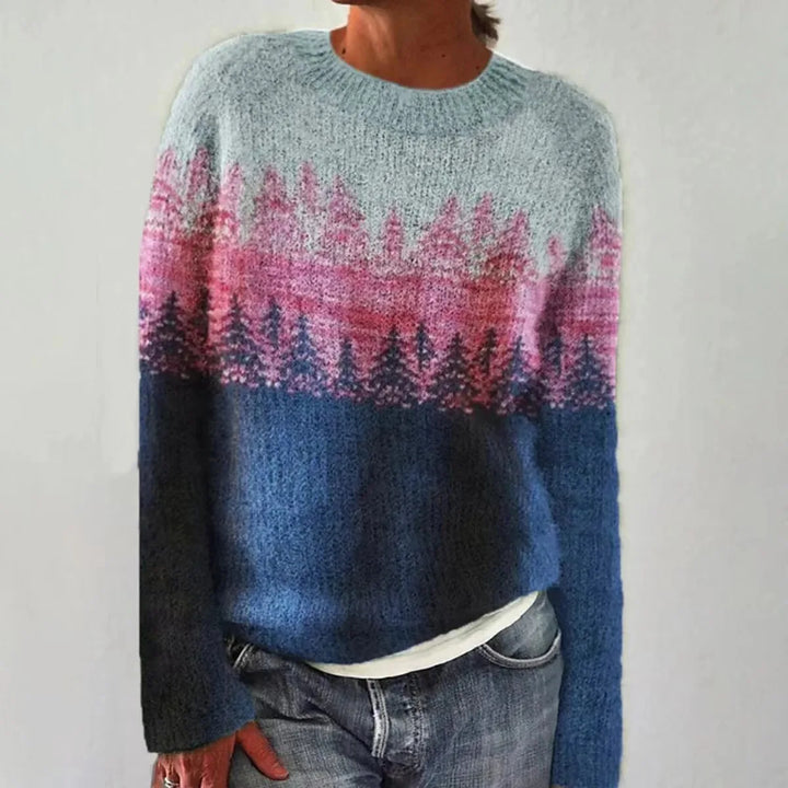 Arvine | Women's Nordic Knit Pullover Sweater