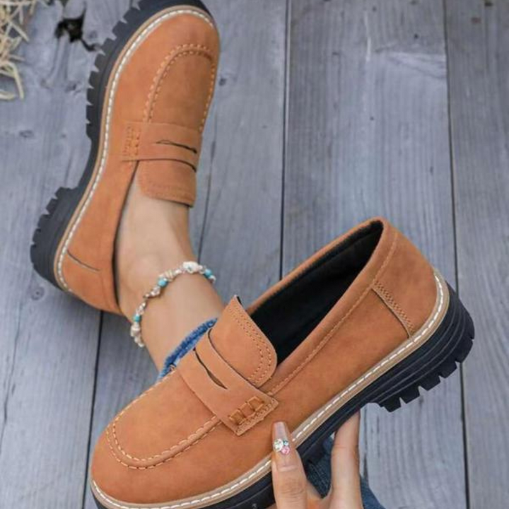 Thalia | Women's Chunky Platform Loafers - Image 4