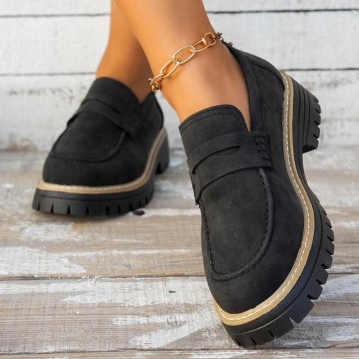 Thalia | Women's Chunky Platform Loafers - Image 5