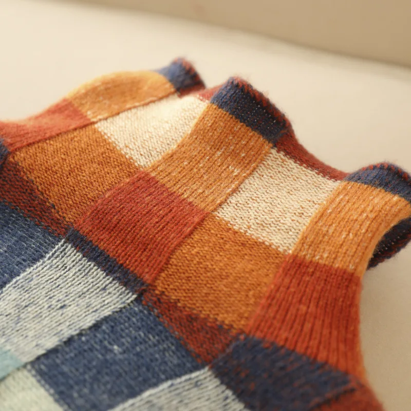 Vexna | Women's Colorblock Turtleneck Sweater - Image 5