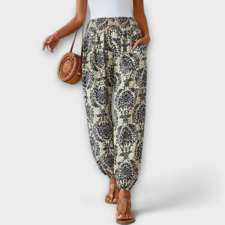 Zindra | Women's Boho Printed Harem Pants - Image 8